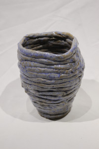 Blue Coil Pot