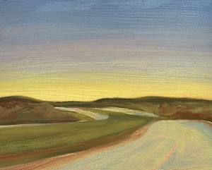 Oklahoma Road at Dawn 2/4