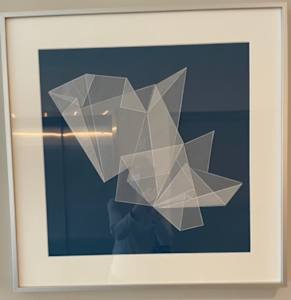 Folded Over Blue II
