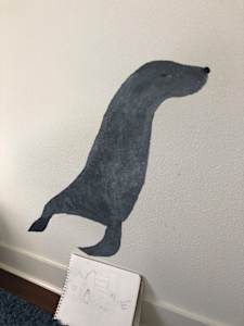 Arctic Circle Mural in Nursery