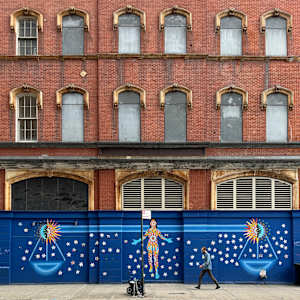 Mural Woman, Life , Freedom East Village, NYC