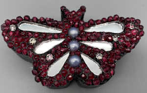 butterfly magnet-red
