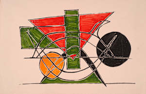 Overlapping Arches with Triangles