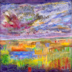 Stormy Meadow_Gicleé Print 8x8"