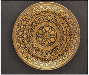Mughal glass plate