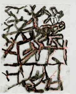 Joya Patterns Cracks Red