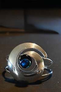 Dichroic cuff # 4 swirl