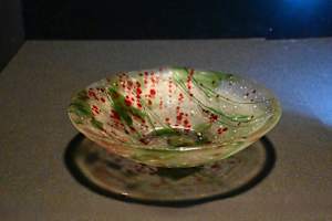 Fused Glass Artisan  Decorative Bowl