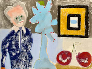 A Man and Cherries