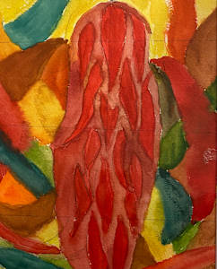 Chili Ristras - Original Watercolor