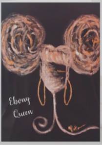 *Greeting Card* Ebony Queen  / SM Card / 4 x 5.5” #1