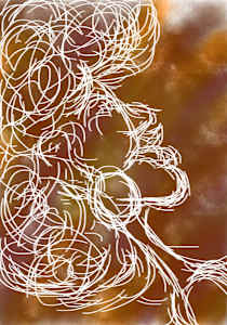 Brown Afro *Print
