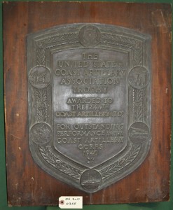 Award to The 244th Coast Artillery