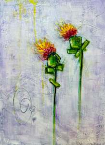 The Floating Garden: Safflowers