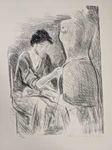 Seamstress  II (B&W)