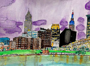 Cleveland Watercolor