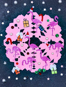 Flamingo Snowflake