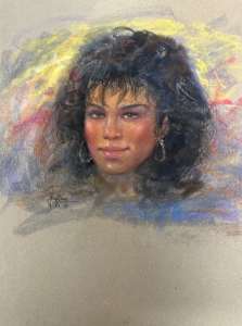 Eighties Black Woman