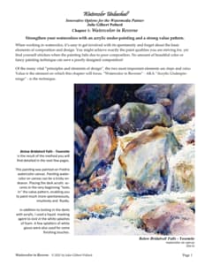 Watercolor Unleashed, The Notebook - Chapter 1