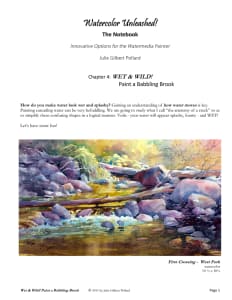 Watercolor Unleashed, The Notebook - Chapter 4