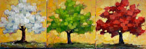 Spring, Summer, Fall (set of 3)