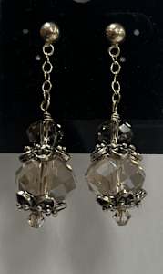 #242 Austrian Crystal with Sterling Accents