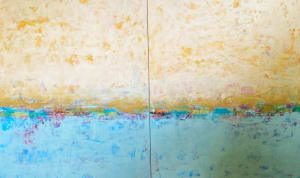 Golden Sky (diptych)