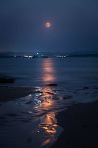 Los Molinucos Beach - Psychedelic Moon Reflections (Size B) 1/50