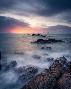 Mangiabarche - Red and Blue Sunset