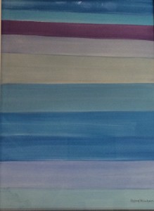 Sur La Plage - Blue - Purple Series