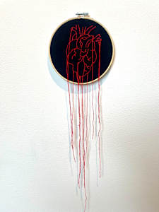 Bleeding Heart with String