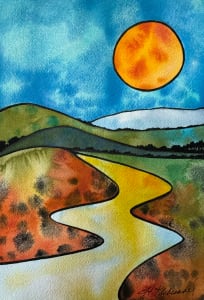 Landscape- Drawing a Day #222