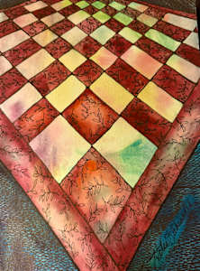 Ivy's Quilt- Drawing a Day #347