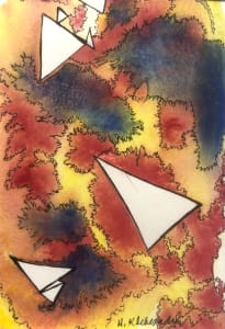 Triangle Dance -Drawing a Day #333