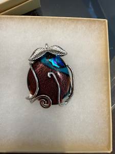 Wrapped Stone Necklace Drop #3