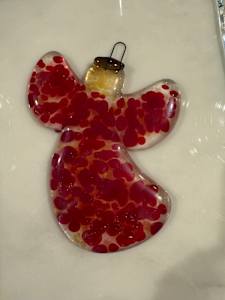 Red Angel Ornament