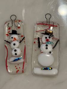 One-eyed Snowman Ornament