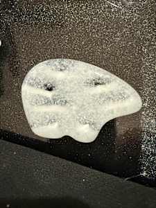 Glow-in-the-Dark White and Black Pocket Bear