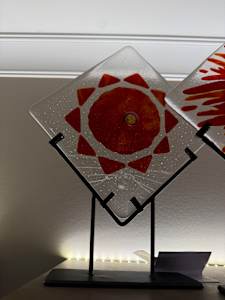 Yellow/Red Striker Sunburst #10