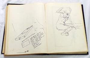 Page 157-158, from "Sketch Book #5110"