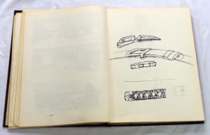 Page 47-48, from "Sketch Book #5110"