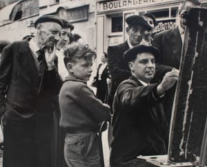 Artist Painting in Paris