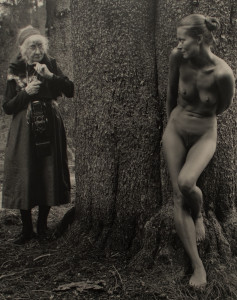 Imogen Cunningham & Twinka at Yosemite, California