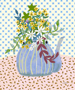 Tea Time with Flowers