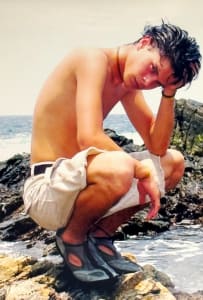 Guy at Beach