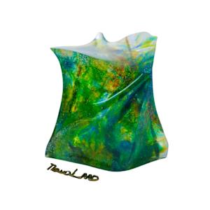 BLUE AND GREEN BURST