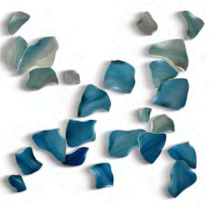 Fragment Series (Light Aqua to Deep Blue)