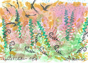 Crows in the Field at West Beach 15/24