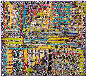 Dotted Scrap Quilt