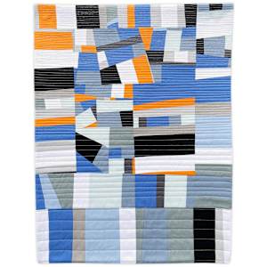 Penguin Improv Quilting Study